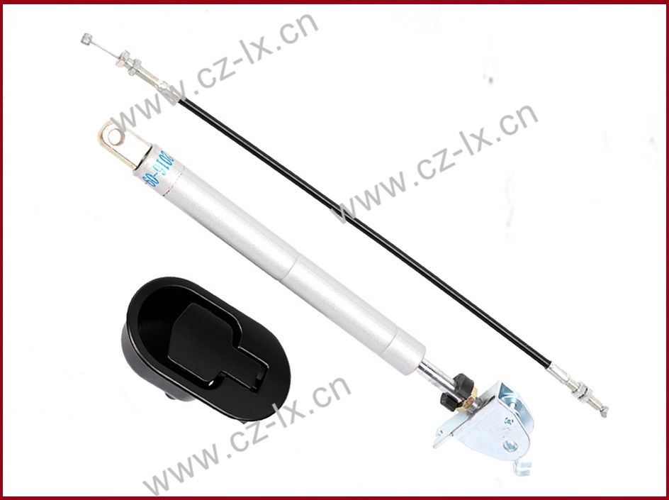 32-4 可控氣彈簧銀色噴漆 拉線全套